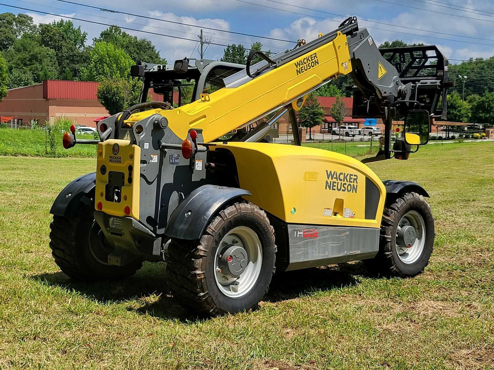 Blue Telehandler | Equipment Rental